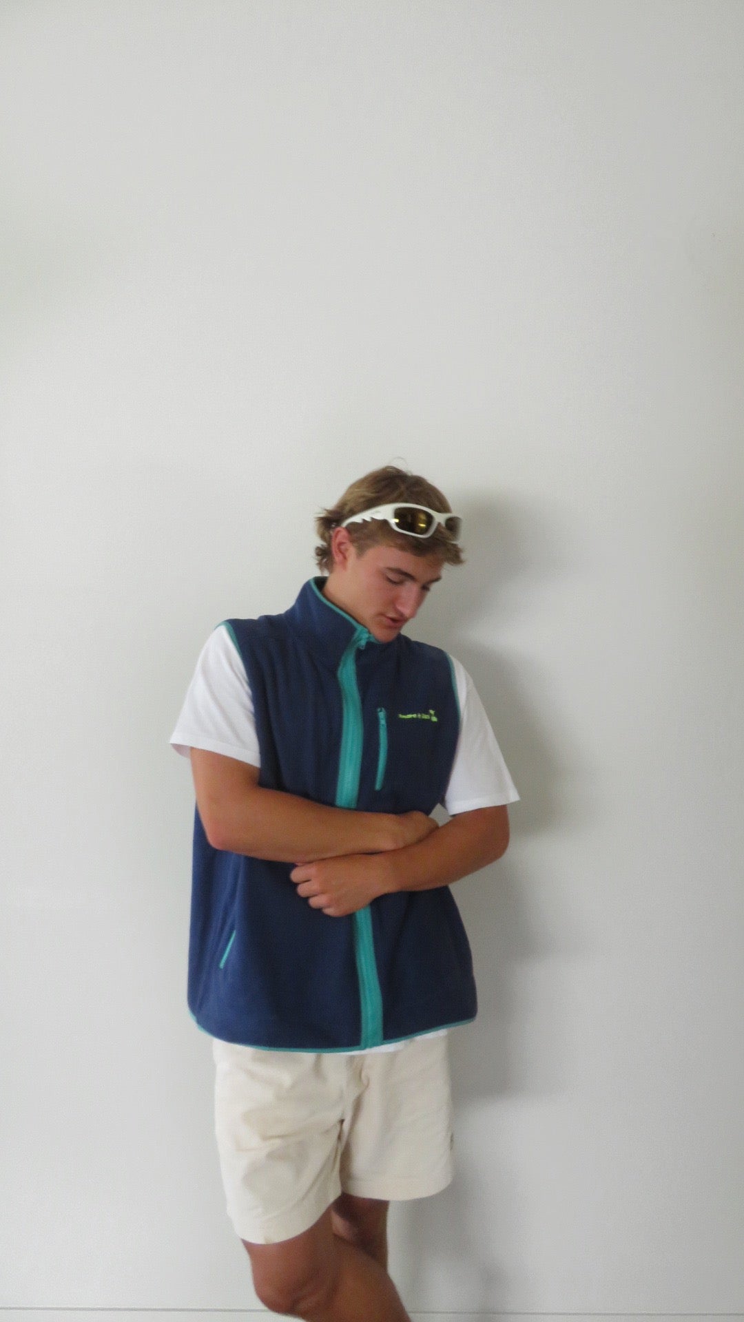Navy Polar Fleece Vest - Unisex