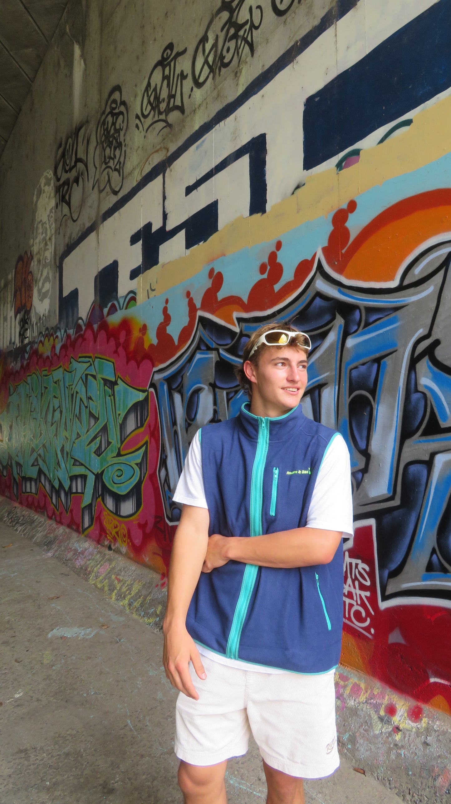 Navy Polar Fleece Vest - Unisex