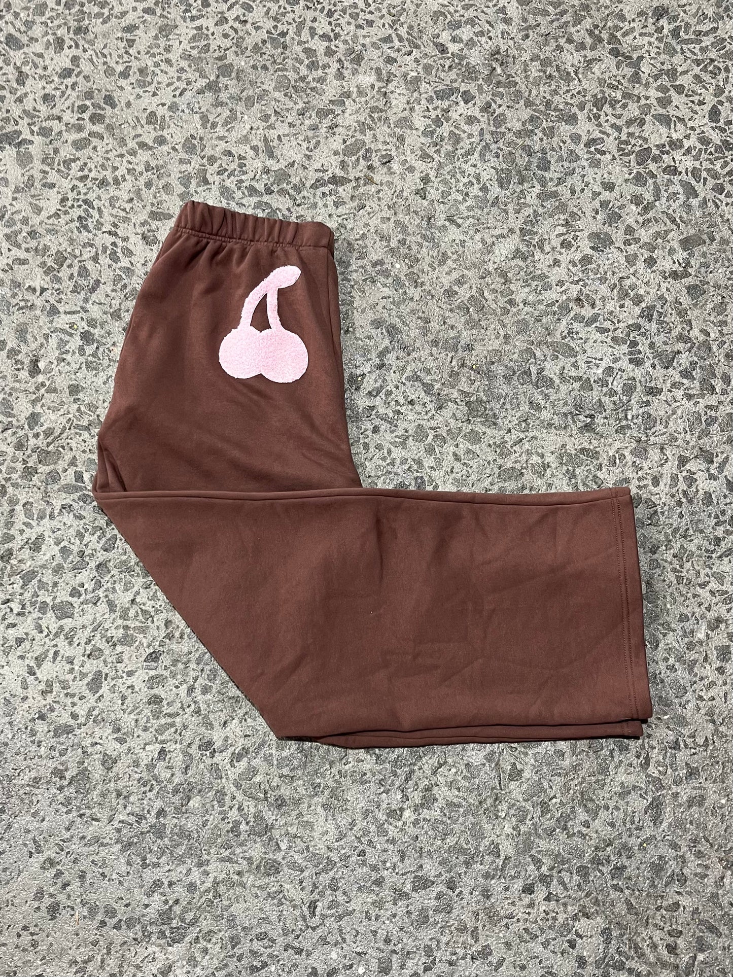 Brown Cherry Track Pant