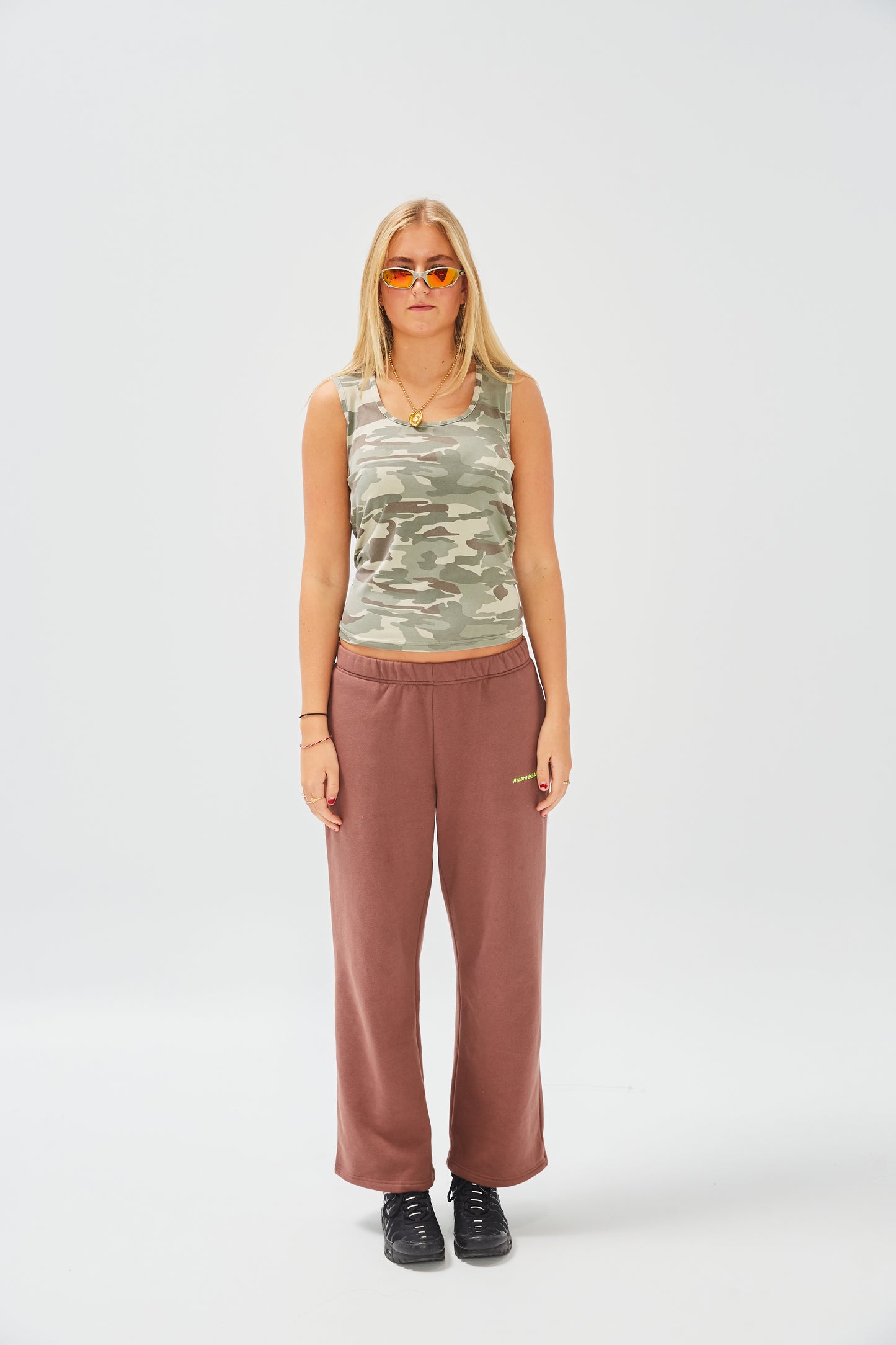 Brown Cherry Track Pant