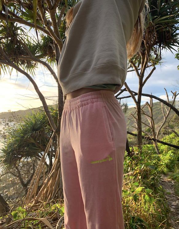 Baby Pink Track Pant