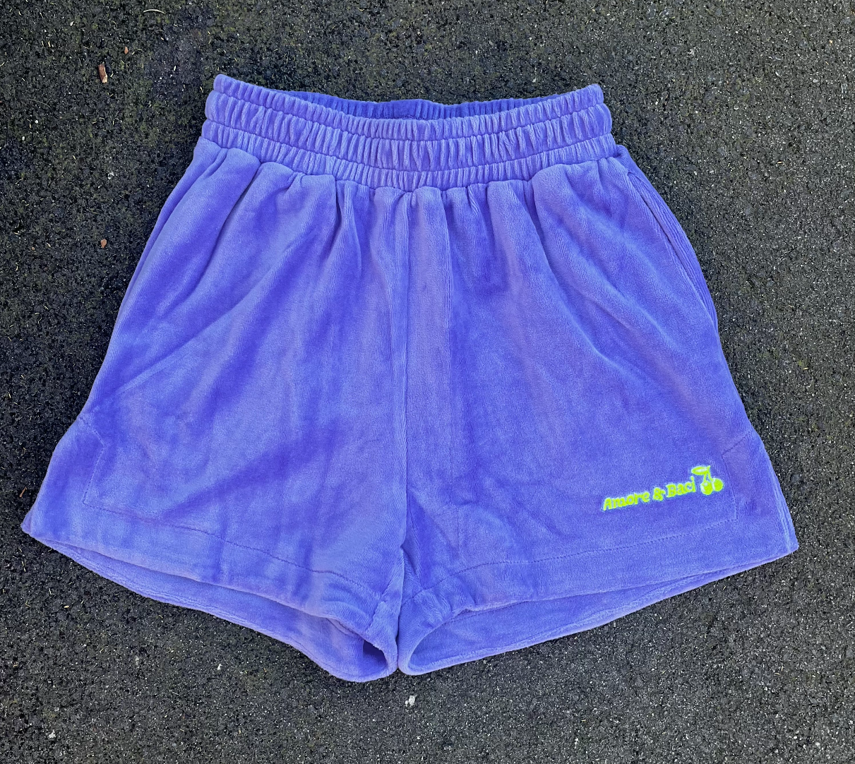 LAVENDER Terry Towelling Short